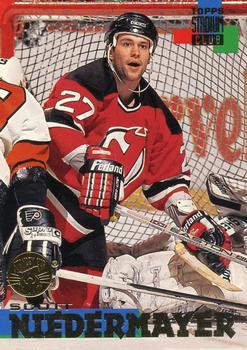#93 Scott Niedermayer - New Jersey Devils - 1994-95 Stadium Club Hockey