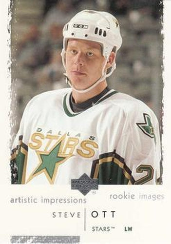 #93 Steve Ott - Dallas Stars - 2002-03 UD Artistic Impressions Hockey