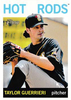 #93 Taylor Guerrieri - Bowling Green Hot Rods - 2013 Topps Heritage Minor League Baseball