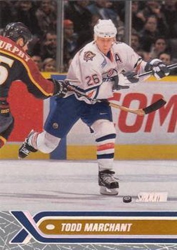 #93 Todd Marchant - Edmonton Oilers - 2000-01 Stadium Club Hockey