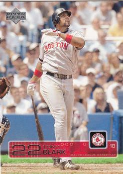 #93 Tony Clark - Boston Red Sox - 2003 Upper Deck Baseball