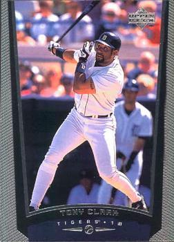 #93 Tony Clark - Detroit Tigers - 1999 Upper Deck Baseball