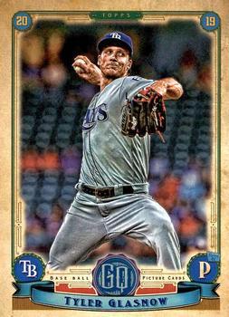 #93 Tyler Glasnow - Tampa Bay Rays - 2019 Topps Gypsy Queen Baseball