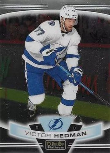 #93 Victor Hedman - Tampa Bay Lightning - 2019-20 O-Pee-Chee Platinum Hockey