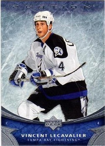 #93 Vincent Lecavalier - Tampa Bay Lightning - 2006-07 Upper Deck Ovation Hockey