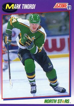 #93 Mark Tinordi - Minnesota North Stars - 1991-92 Score American Hockey
