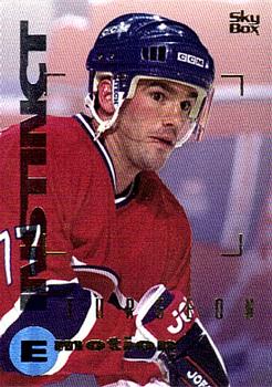 #93 Pierre Turgeon - Montreal Canadiens - 1995-96 SkyBox E-Motion Hockey