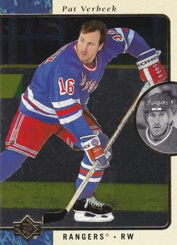 #93 Pat Verbeek - New York Rangers - 1995-96 SP Hockey