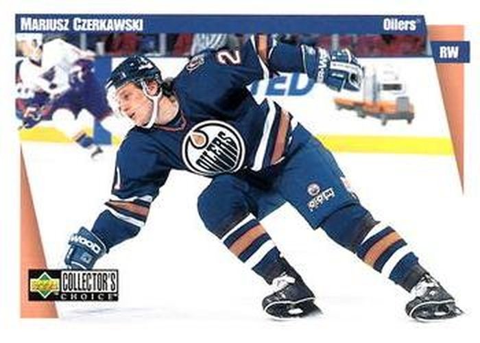 #93 Mariusz Czerkawski - Edmonton Oilers - 1997-98 Collector's Choice Hockey