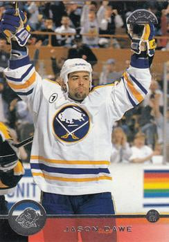#93 Jason Dawe - Buffalo Sabres - 1996-97 Leaf Hockey