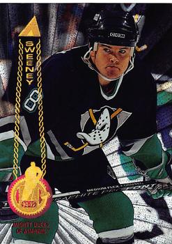 #93 Tim Sweeney - Anaheim Mighty Ducks - 1994-95 Pinnacle Hockey - Rink Collection