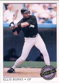 #93 Ellis Burks - Chicago White Sox - 1993 O-Pee-Chee Premier Baseball