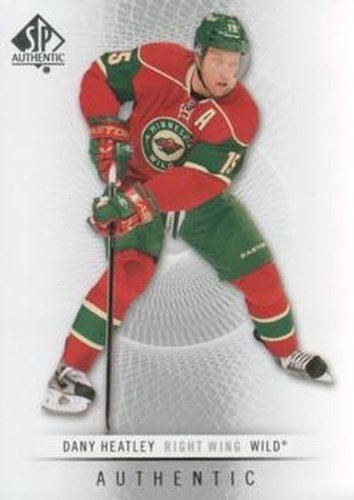 #93 Dany Heatley - Minnesota Wild - 2012-13 SP Authentic Hockey