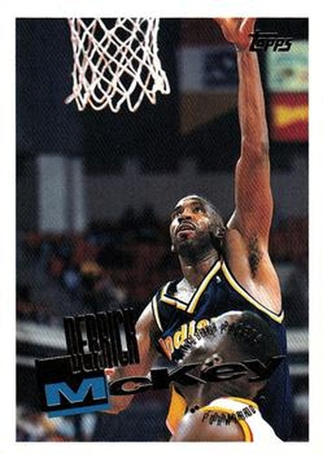 #93 Derrick McKey - Indiana Pacers - 1995-96 Topps Basketball