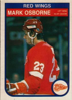 #93 Mark Osborne - Detroit Red Wings - 1982-83 O-Pee-Chee Hockey