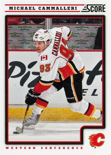 #93 Mike Cammalleri - Calgary Flames - 2012-13 Score Hockey