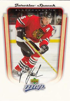 #93 Jaroslav Spacek - Chicago Blackhawks - 2005-06 Upper Deck MVP Hockey