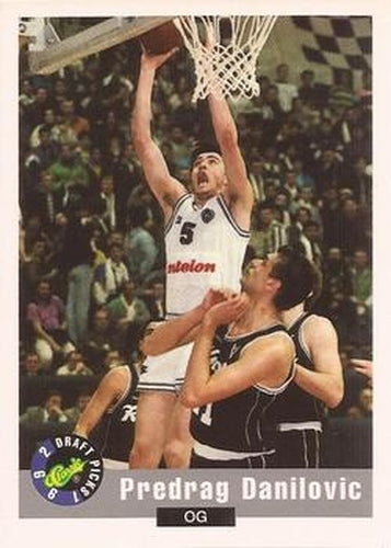 #93 Predrag Danilovic - Yugoslavia - 1992 Classic Draft Basketball