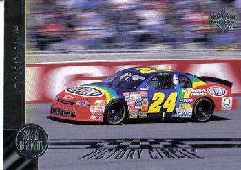 #93 Jeff Gordon - Hendrick Motorsports - 1998 Upper Deck Victory Circle Racing