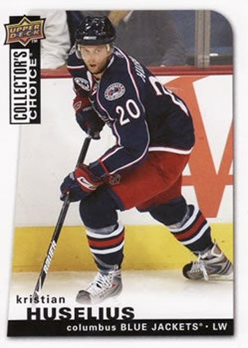 #93 Kristian Huselius - Columbus Blue Jackets - 2008-09 Collector's Choice Hockey
