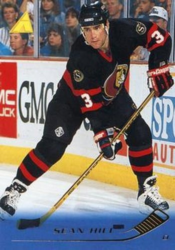 #93 Sean Hill - Ottawa Senators - 1995-96 Pinnacle Hockey
