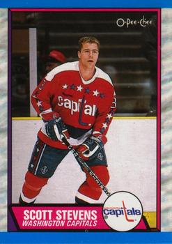 #93 Scott Stevens - Washington Capitals - 1989-90 O-Pee-Chee Hockey