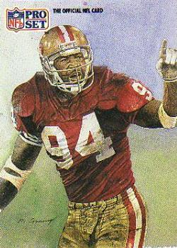 #393 Charles Haley - San Francisco 49ers - 1991 Pro Set Football