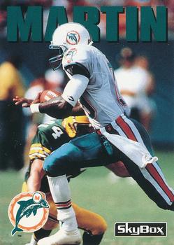 #93 Tony Martin - Miami Dolphins - 1992 SkyBox Impact Football