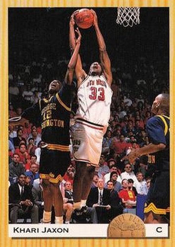 #93 Khari Jaxon - New Mexico Lobos - 1993 Classic Draft Picks Basketball