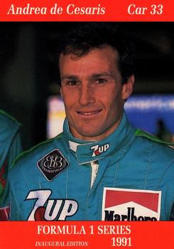 #93 Andrea de Cesaris - Jordan - 1991 Carms Formula 1 Racing