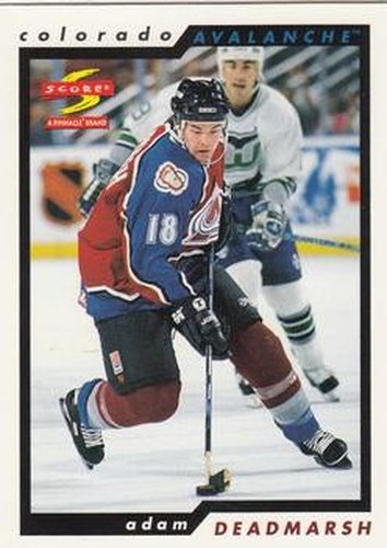 #93 Adam Deadmarsh - Colorado Avalanche - 1996-97 Score Hockey