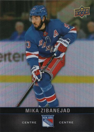 #93 Mika Zibanejad - New York Rangers - 2019-20 Upper Deck Tim Hortons Hockey
