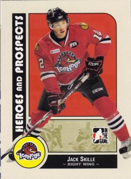 #25 Jack Skille - Rockford IceHogs - 2008-09 In The Game Heroes and Prospects Hockey