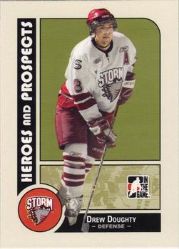 #44 Drew Doughty - Guelph Storm - 2008-09 In The Game Heroes and Prospects Hockey