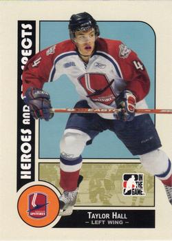 #58 Taylor Hall - Windsor Spitfires - 2008-09 In The Game Heroes and Prospects Hockey