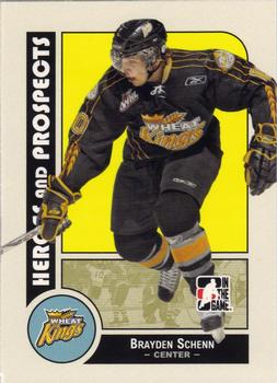 #63 Brayden Schenn - Brandon Wheat Kings - 2008-09 In The Game Heroes and Prospects Hockey