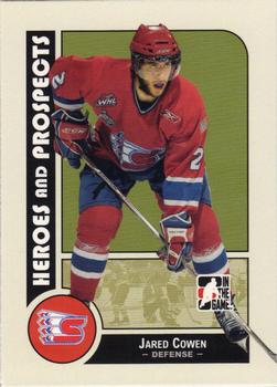 #67 Jared Cowen - Spokane Chiefs - 2008-09 In The Game Heroes and Prospects Hockey