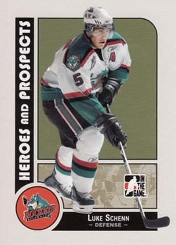 #74 Luke Schenn - Kelowna Rockets - 2008-09 In The Game Heroes and Prospects Hockey