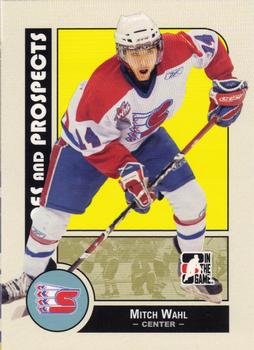 #76 Mitch Wahl - Spokane Chiefs - 2008-09 In The Game Heroes and Prospects Hockey
