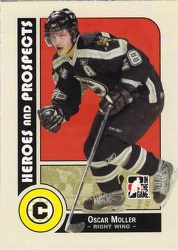 #78 Oscar Moller - Chilliwack Bruins - 2008-09 In The Game Heroes and Prospects Hockey