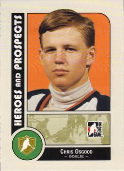#7 Chris Osgood - Medicine Hat Tigers - 2008-09 In The Game Heroes and Prospects Hockey