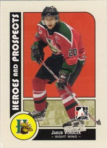 #89 Jakub Voracek - Halifax Mooseheads - 2008-09 In The Game Heroes and Prospects Hockey