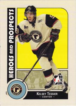 #91 Kelsey Tessier - Quebec Remparts - 2008-09 In The Game Heroes and Prospects Hockey