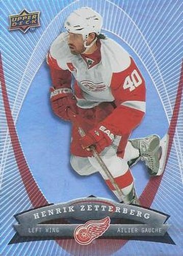 #18 Henrik Zetterberg - Detroit Red Wings - 2008-09 McDonald's Upper Deck Hockey