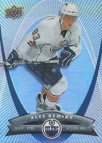 #22 Ales Hemsky - Edmonton Oilers - 2008-09 McDonald's Upper Deck Hockey