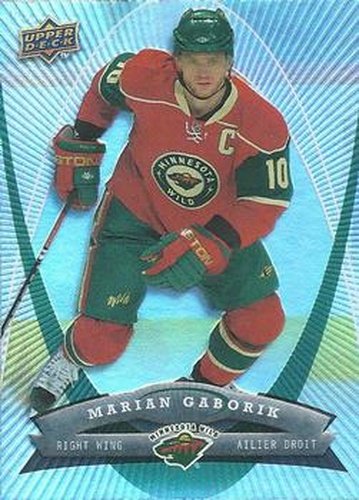 #25 Marian Gaborik - Minnesota Wild - 2008-09 McDonald's Upper Deck Hockey