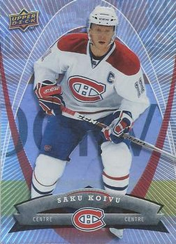 #27 Saku Koivu - Montreal Canadiens - 2008-09 McDonald's Upper Deck Hockey