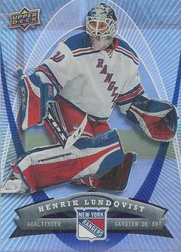 #32 Henrik Lundqvist - New York Rangers - 2008-09 McDonald's Upper Deck Hockey