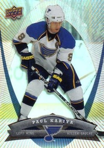 #42 Paul Kariya - St. Louis Blues - 2008-09 McDonald's Upper Deck Hockey