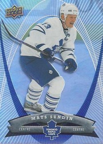 #45 Mats Sundin - Toronto Maple Leafs - 2008-09 McDonald's Upper Deck Hockey